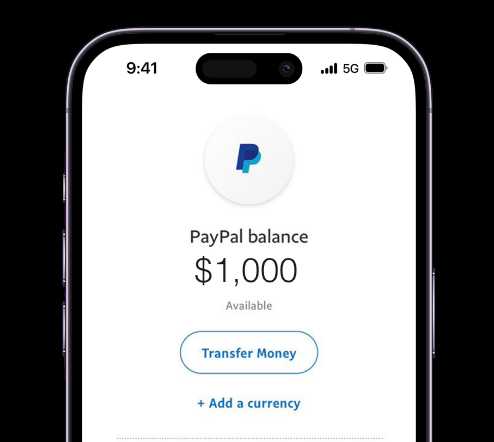 PayPal Transfer $1,000